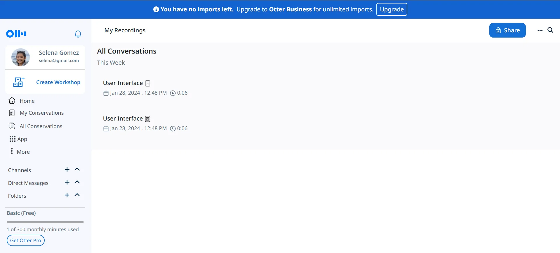 Otter: Real-Time Transcription App screenshot 8 of 16