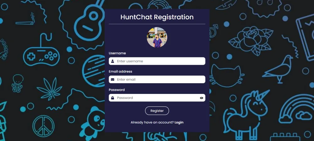 HuntChat: Real-Time Chat Web App