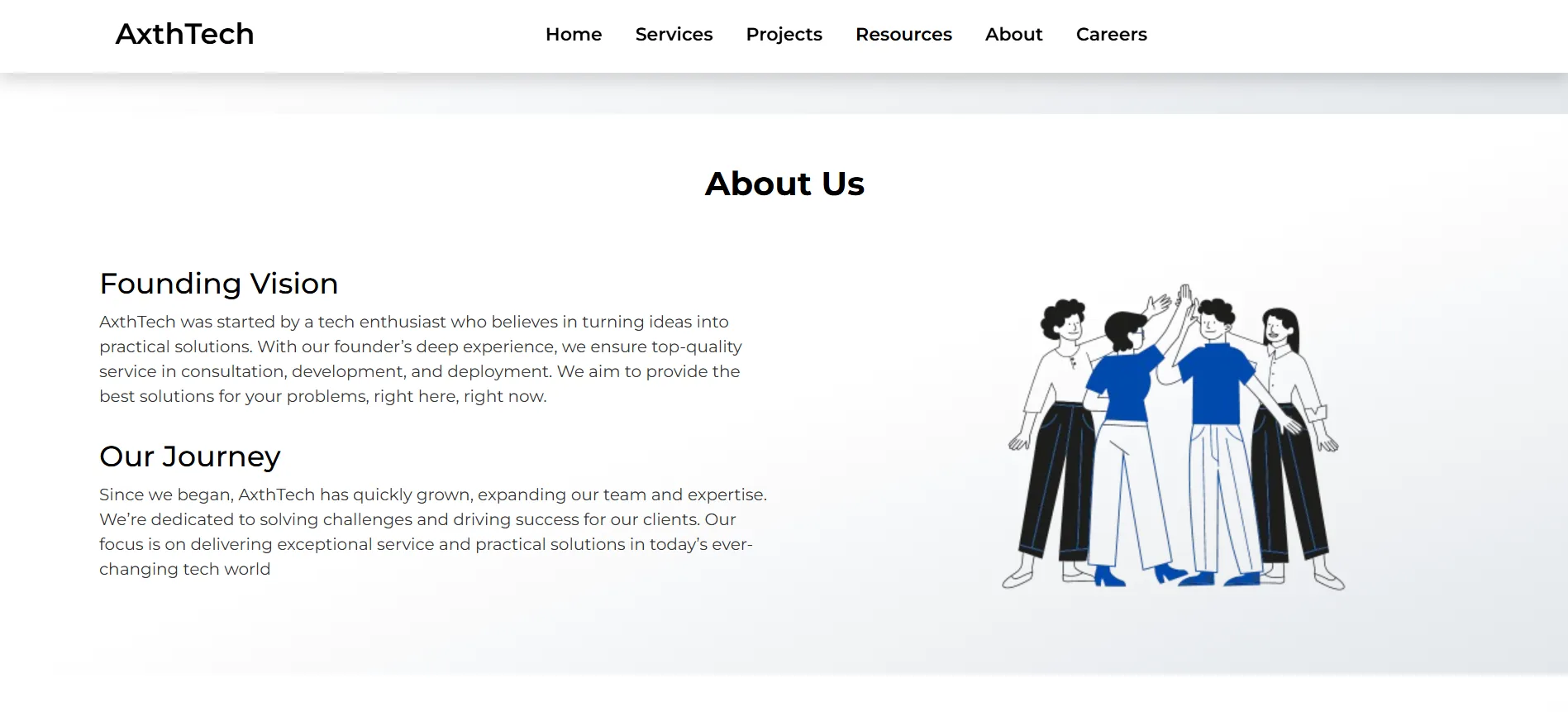 Business Website for Axthtech Software House - Image 2