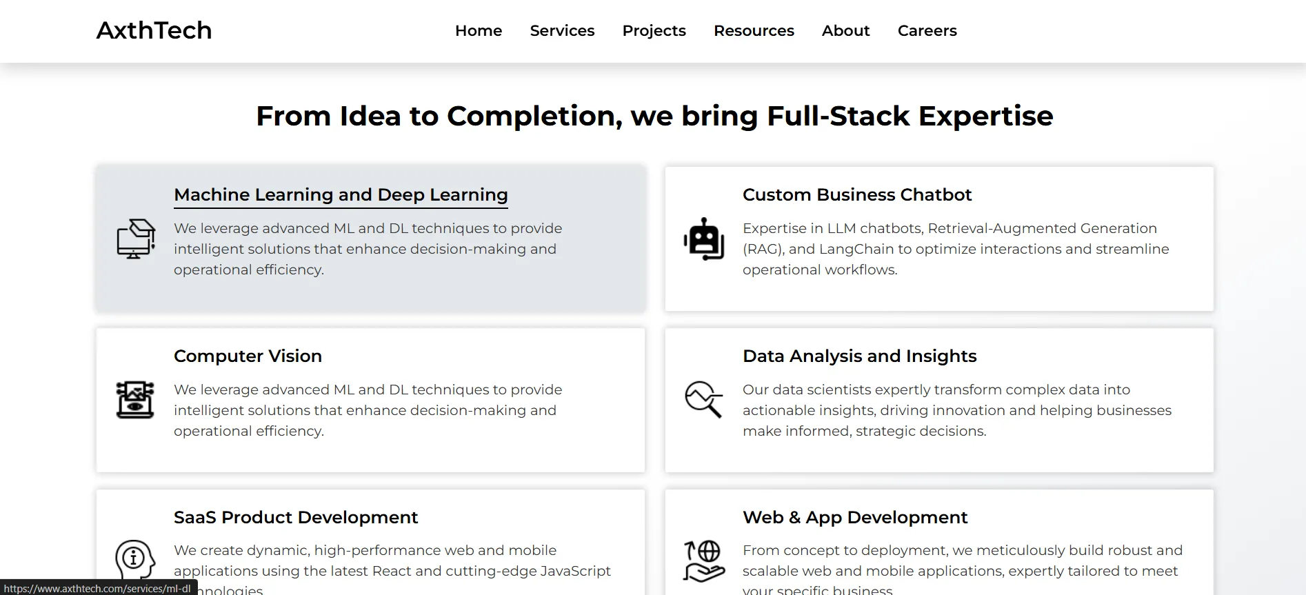 Business Website for Axthtech Software House - Image 3