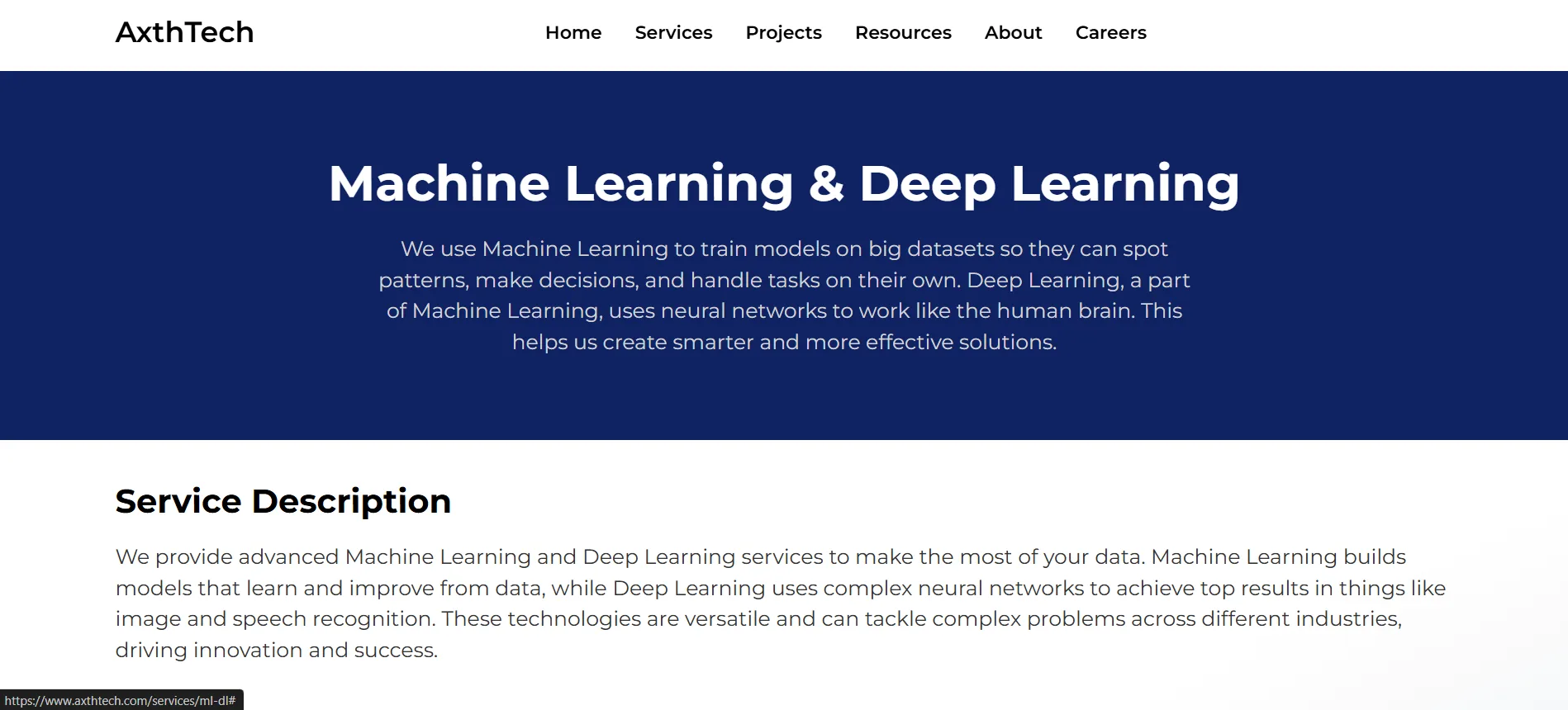 Business Website for Axthtech Software House - Image 6