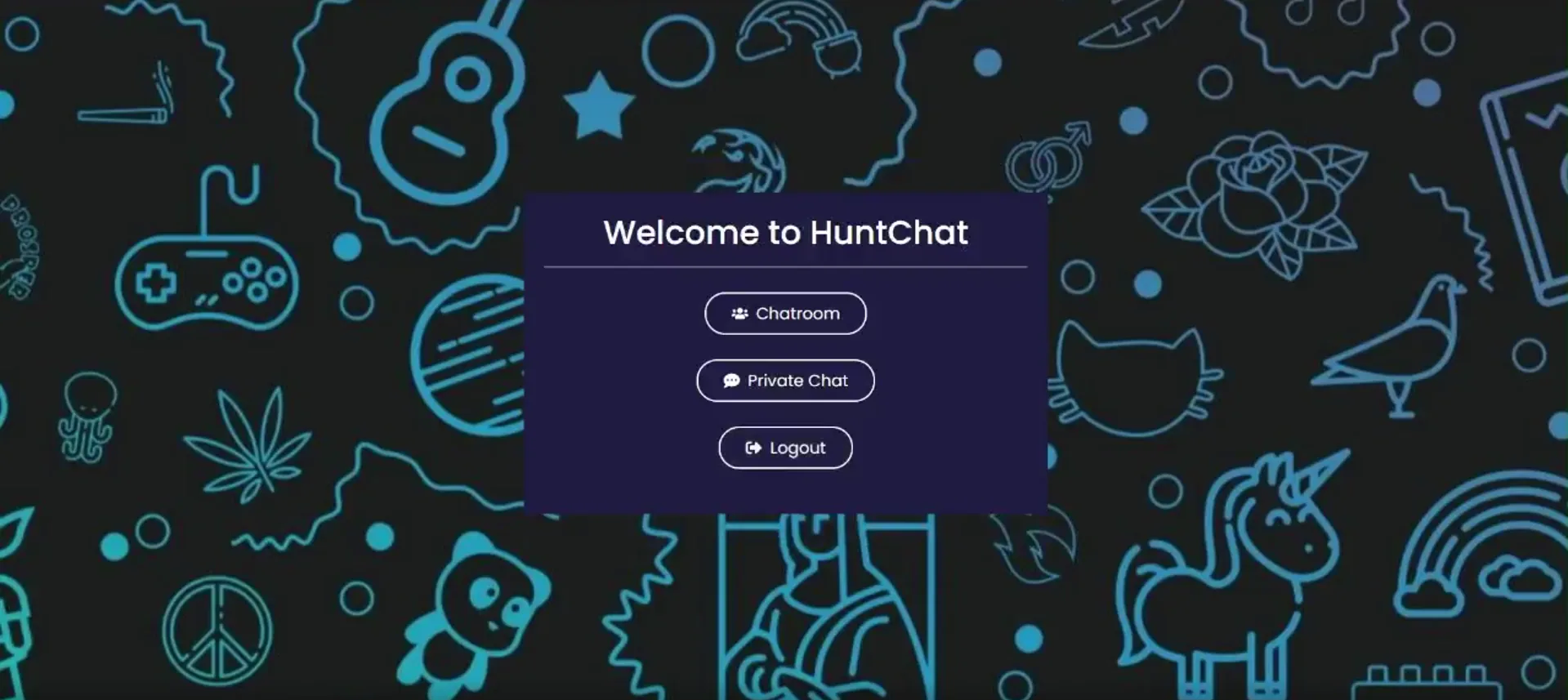 HuntChat – Real-Time Chat Web App - Image 3