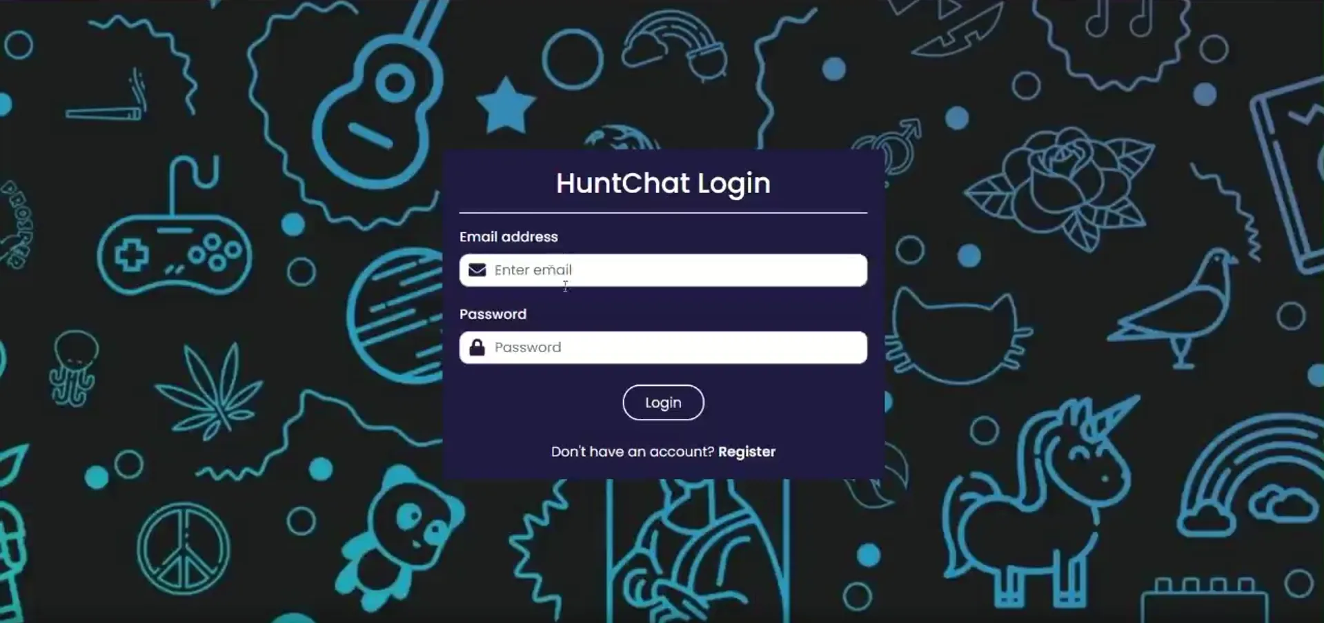 HuntChat – Real-Time Chat Web App - Image 4